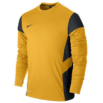 LS ACADEMY14 MIDLAYER, 10 | FOOTBALL/SOCCER | MENS | LONG SLEEVE TOP | UNIVERSITY GOLD/BLACK/BLACK | 2XL
