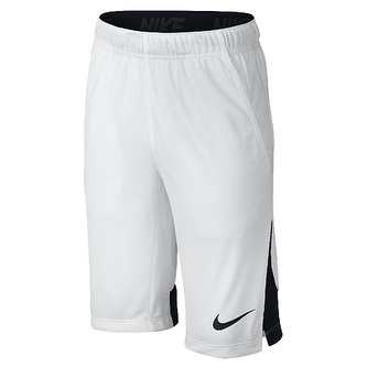 AS HYPERSPEED KNIT SHORT YTH, 10 | YOUNG ATHLETES | BOYS | SHORT | WHITE/BLACK/BLACK | L