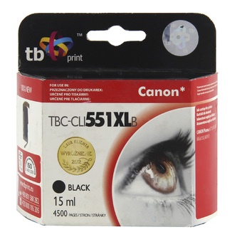 Ink. kazeta TB kompat. s Canon CLI-551XL Black