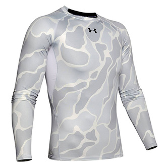 Pánské triko Under Armour, HG ARMOUR LS NOV-WHT | 1345721-101 | SM