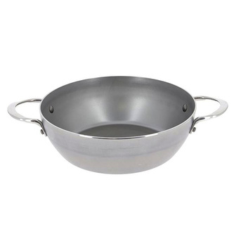 Ocelová pánev de Buyer, 5654.32, Mineral B Element, hluboká, ocel, průměr 32 cm