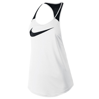 NIKE FLOW GRX TANK, 10 | WOMEN TRAINING | WOMENS | TANK TOP/SINGLET | WHITE/BLACK/BLACK/BLACK | M
