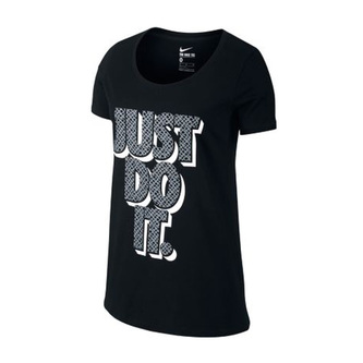 NIKE TEE-BF LYNX JDI, 10 | NSW OTHER SPORTS | WOMENS | SHORT SLEEVE T-SHIRT | BLACK/BLACK/WHITE | M