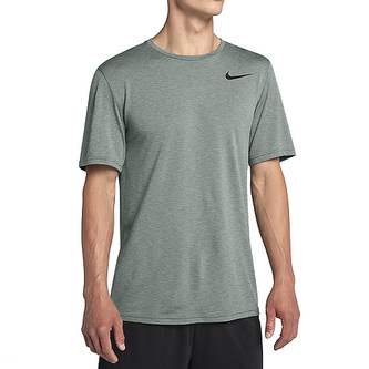 M NK BRT TOP SS HPR DRY, 10 | MEN TRAINING | MENS | SHORT SLEEVE TOP | CLAY GREEN/LIGHT PUMICE/BLACK | L