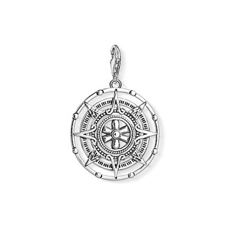 Přívěsek \"Mayský kalendář\" Thomas Sabo, Y0035-637-21, Charm Club, 925 Sterling silver, blackened