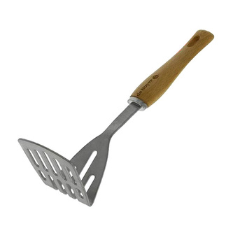 Kuchyňské potřeby de Buyer, 2701.03, na brambory, B BOIS, nerez a bukové dřevo, robustní