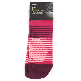 U NK PERF LTWT NS-RN, 30 | RUNNING | ADULT UNISEX | NO SHOW SOCK | WILD CHERRY/BORDEAUX/LT ATOMIC | XL