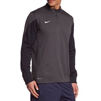 LS SQUAD14 MIDLAYER, 10 | FOOTBALL/SOCCER | MENS | LONG SLEEVE TOP | ANTHRACITE/BLACK/ELECTRIC GREE | XL