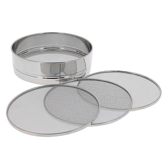 Kuchyňské potřeby de Buyer, 4605.21, nerezové síto, pro jemné prosévání mouky, kakaa, různých prášků, průměr 20 cm