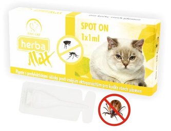 HerbaLine Spot-on antip.citrus kocka 1x1ml