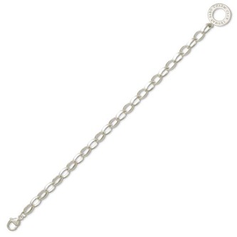 Náramek na přívěsky Thomas Sabo, X0032-001-12-L, Charm Club, 925 Sterling silver
