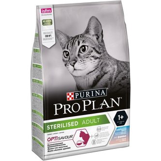 PRO PLAN CAT STERILISED treska & pstruh 3kg