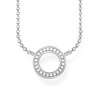 Náhrdelník \"Kruh\" Thomas Sabo, SCKE150207, Glam & Soul, 925 Sterling silver, zirconia white