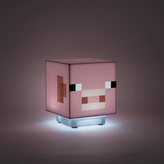 Plastová dekorativní 3D lampa se zvukem Minecraft: Prasátko