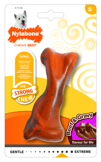 Hr.NYLAB Strong Chew Bone Beef&Gravy S