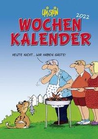 Uli Stein - Wochenkalender 2022: Taschenkalender mit Spiralbindung und Gummiband