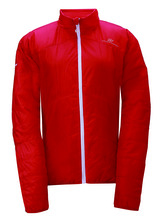 DJURAS - ECO pánská oboustranná lehká zateplená bunda (Primaloft) - červená - 3XL