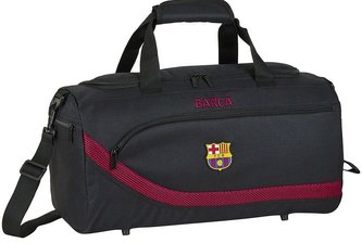 Sportovní cestovní taška FC Barcelona: vzor 12027 (objem 31 litrů|50 x 25 x 25 cm) černý polyester Sportovní cestovní taška FC Barcelona: vzor 12027 (objem 31 litrů|50 x 25 x 25 cm) černý polyester
