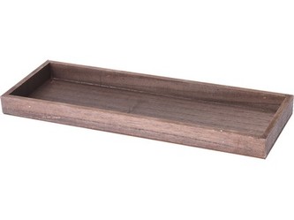 podnos dekorační 40x14x3cm dřevěný HN