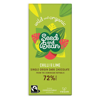 BIO hořká čokoláda s čili a limetkou 72% 85g*