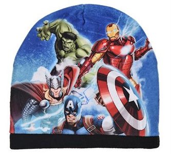 ČEPICE AVENGERS - velikost černý lem 52