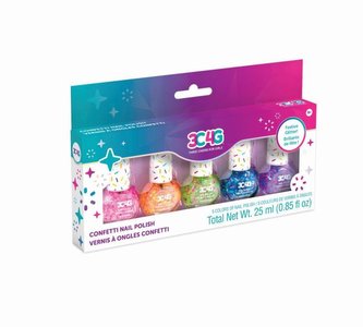 Set laků na nehty konfety