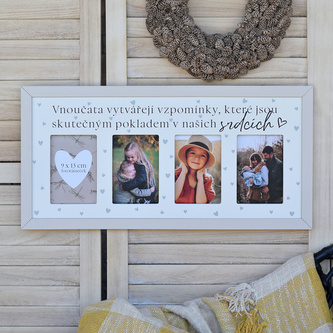 Fotorámeček se srdíčky - Vzpomínky v našich srdcích