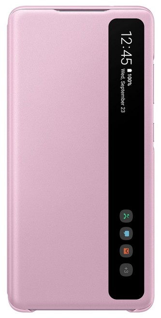 Samsung  EF-ZG780CW Clear View Cover S20 FE,Violet