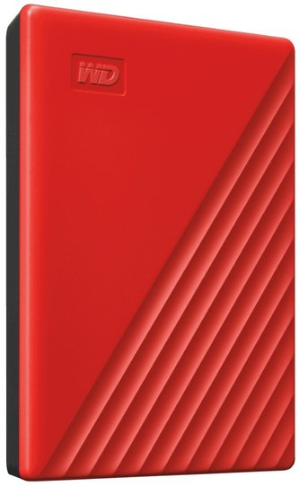 WD My Passport 2TB HDD / Externí / 2,5\" / USB 3.0 / červený