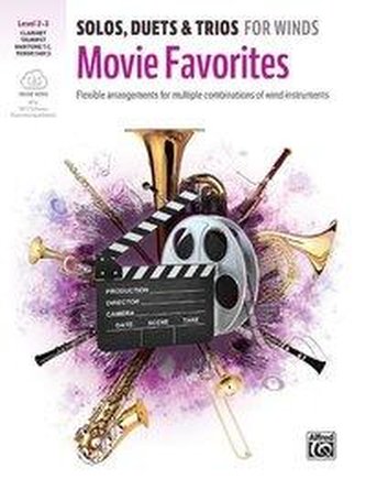 Solos, Duets & Trios for Winds -- Movie Favorites: Flexible Arrangements for Multiple Combinations of Wind Instruments, Book & O