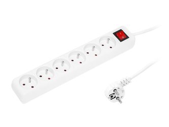 Prodlužovací kabel 6 zásuvek 3m BLOW 98-041 s vypínačem