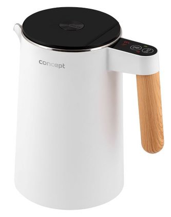 Concept Rychlovarná konvice nerezová 1,5 l Salt & Pepper bílá RK3300