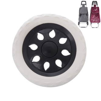 Kolečko k nákupní tašce 821365, 731412 2 ks bílé