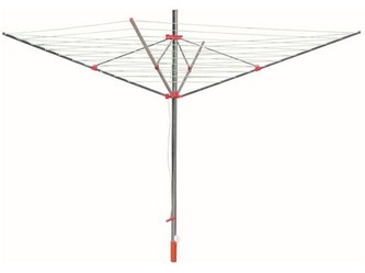 sušák rozkládací 50m zahradní PH+kov.