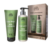 Urtekram Dárková sada Citronová tráva sprchový gel a tělové mléko