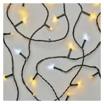 LED vánoční řetěz pulzující, 12 m, venkovní i vnitřní, teplá/studená bílá LED vánoční řetěz pulzující, 12 m, venkovní i vnitřní, teplá/studená bílá