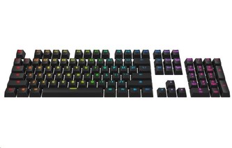 SPC Gear KC104 set kláves BK / 104 kláves / černé