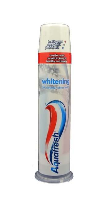 Aquafresh Whitening pump 100ml zubní pasta
