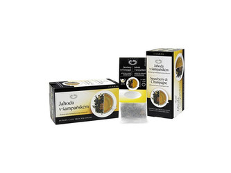 OXALIS Jahoda v šampaňském - zelený čaj OXABAG 40g