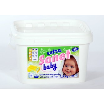 Baby extra,  2,5 kg, prací prášek