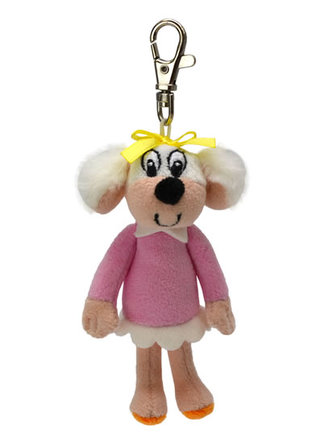 Fifinka 15 cm (Čtyřlístek), plyšový přívěsek na karabince