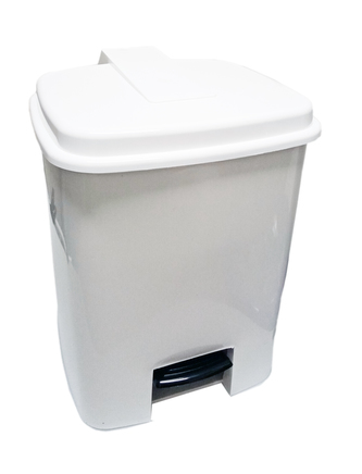 Koš pedálový s vložkou, 40x35x28 cm, 18 l, plast