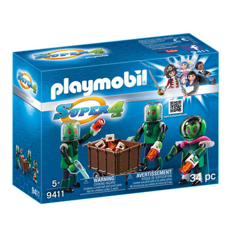 Obyvatelé Sykronie Playmobil, Super 4, 34 dílků