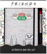 Poznámkový A5 blok Friends|Přátelé: Central Perk s propiskou (14,8 x 21 cm)