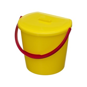 Koš závěsný s víkem 11 L