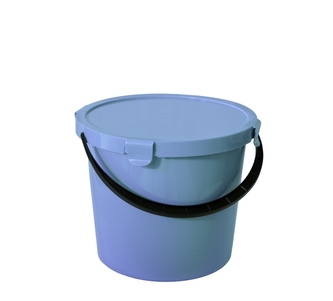 Vědro s víkem 10l modrá