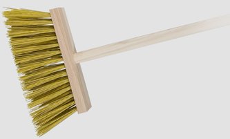 Koště chodníkové s holí 120 cm , vlákno 85 mm