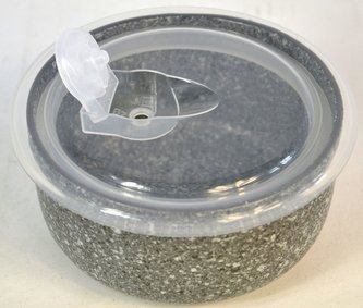 Miska kameninová s víkem 12,7 cm