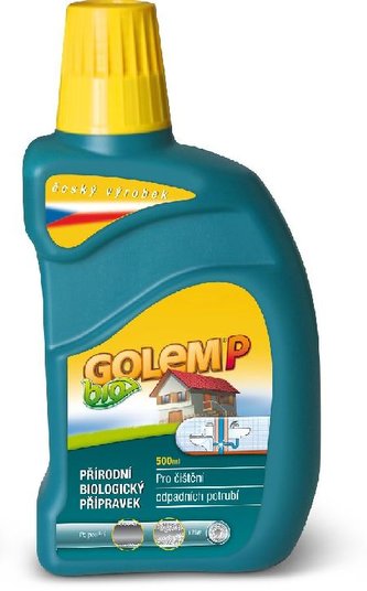 Čistič potrubí Golem bio P 500 ml