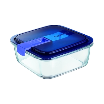 Dóza 1,22 l skleněná čtvercová EASY BOX